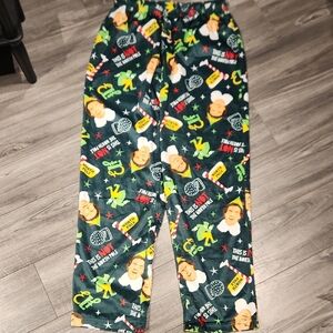 NWT Elf Men's Sz L Green Lounge Pants